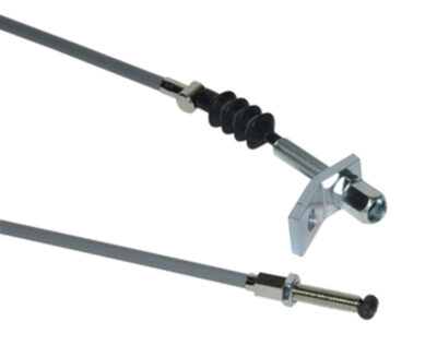 Zundapp Versnellingskabel Grijs + 15 cm Incl. Bevestigings Plaatje Compleet