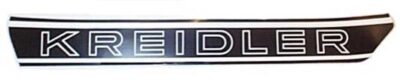 Kreidler Benzinetank Stickerset  Zwart/ Wit