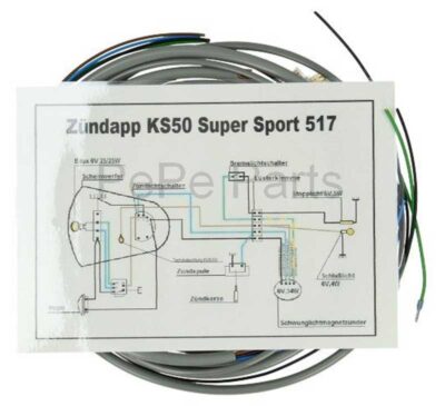 Kabelboom Supersport Model 517 / KS Grijs