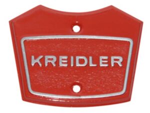 Kreidler Koplamphuis Plaatje + Logo   Rood