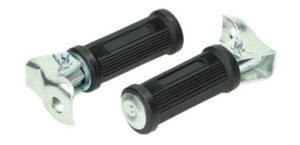 Model Denfeld Duosteps Voetsteunen Rond Set 2 St past op kreidler, puch, sachs, zundapp