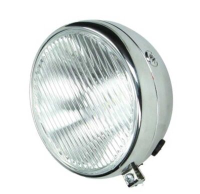 Koplamp rond (made in eu) 170mm chroom past op 517, kreidler, zund mod. 529