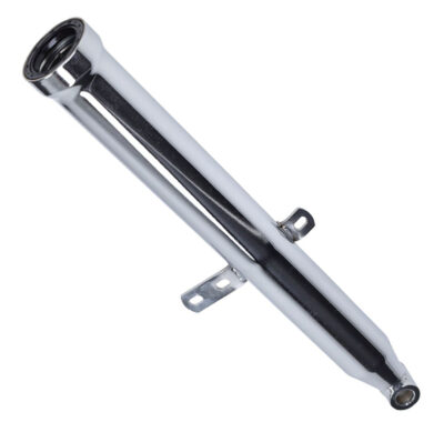 Voorvork Onderpoot Set 529 L & R Chroom voor Spatbord 530-19.900