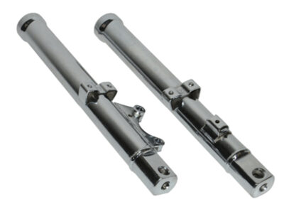 Voorvorkpoot Set 530 L & R Chroom met Schijfrem