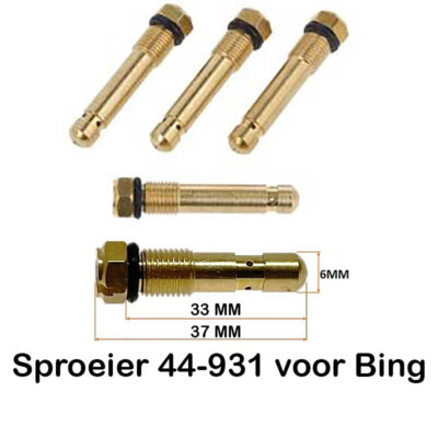 Bing Hoofdsproeiers O.T. 6mm 44-931