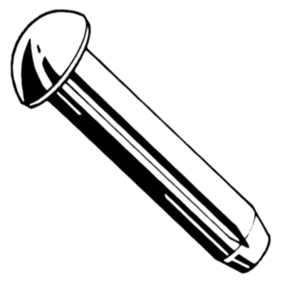 Kerfstift / Klinknagel Typeplaatje Blok 2 x 3 mm