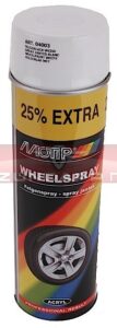 Motip Spuitlak Velgenspray 500 ml Spuitbus Wit 04003