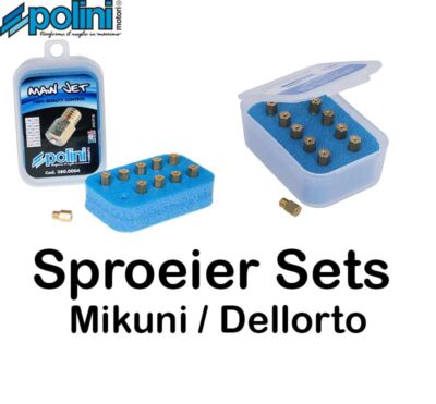 Polini Hoofdsproeiers Sets voor Mikuni VM