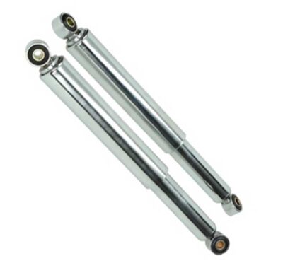 Schokbrekerset Dicht Bromfiets 340 mm Chroom