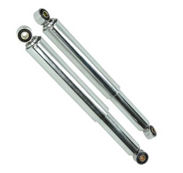 Schokbrekerset Dicht Bromfiets 340 mm Chroom