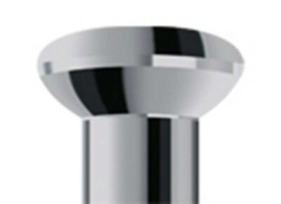 Spaak Buiten Staal Chroom 137 mm Origineel Klaverblad WWS