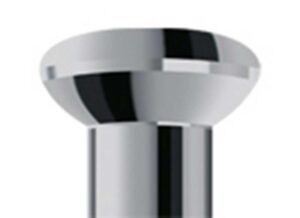 Spaak Binnen Staal Chroom Lengte 159 mm Origineel Klaverblad WWS