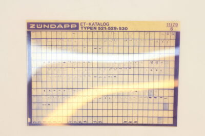 Typen 521,529,530 11/79 6