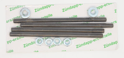 Cilinder Tapeind Set M7 x 133 mm Waterkoeling t/m 70 cc