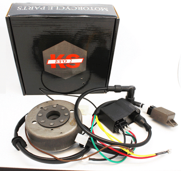 6 Volt Kokusan Ontsteking EVO 2+ Compleet 125 cc