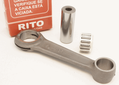 Rito Drijfstang KS125 Zilverkooi ( zonder naaldlager 285-03.139 )