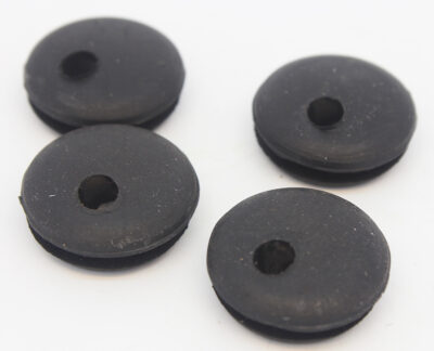 Doorvoerrubber Koplamphuis Zwart Set