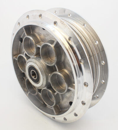 Achterwielnaaf 150 mm met Lagers voor 12 mm Steekas