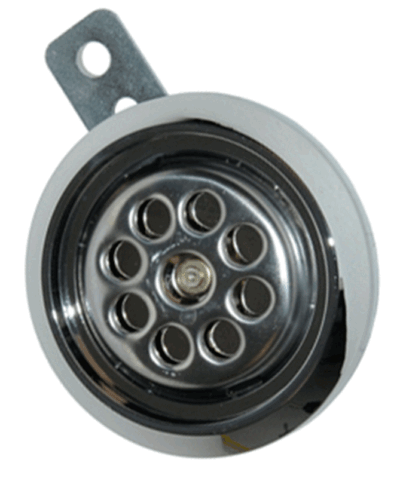 12 V Claxon Chrome Wisselstroom Tomos / Universeel