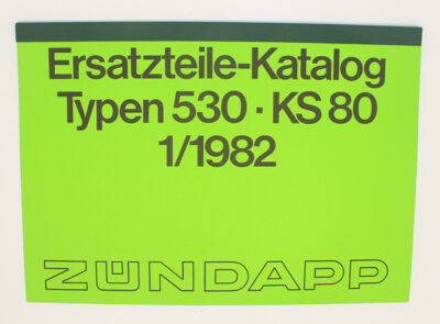 Onderdelen Catalogus 530-50/70