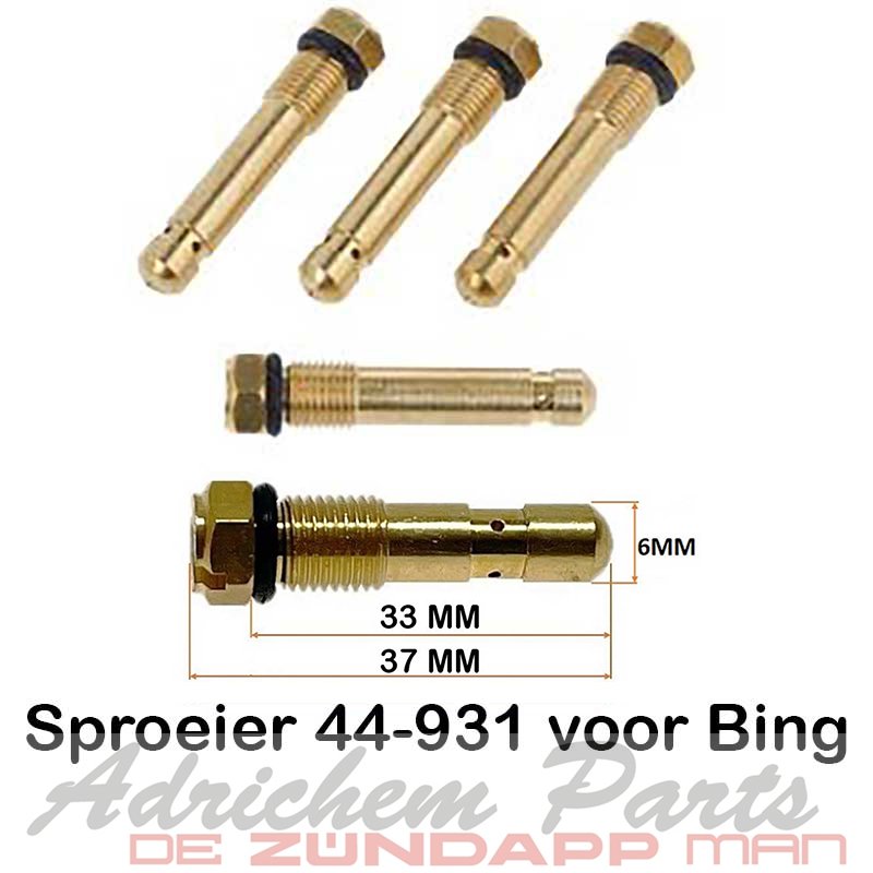 Bing Hoofdsproeiers O.T. 6mm 44-931