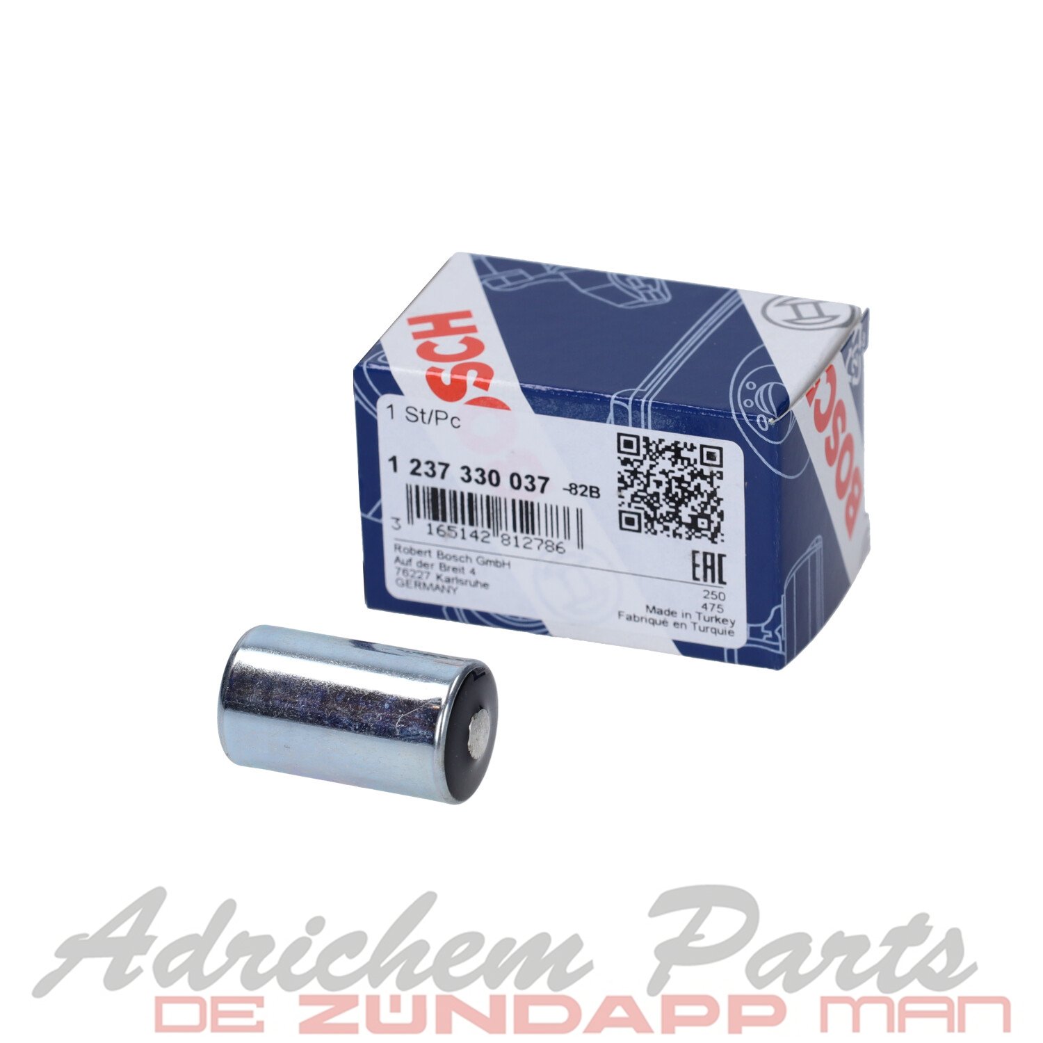 Condensator bosch lang soldeer aansluiting 037 kreidler, puch maxi, zundapp