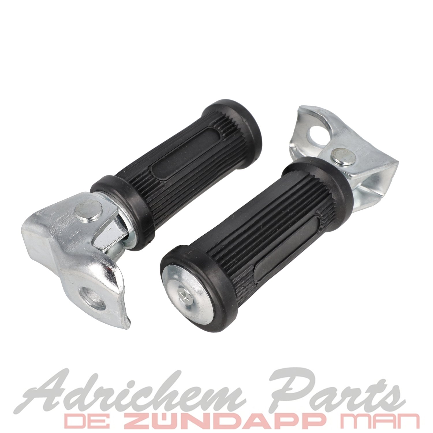 Model Denfeld Duosteps Voetsteunen Rond Set 2 St past op kreidler, puch, sachs, zundapp