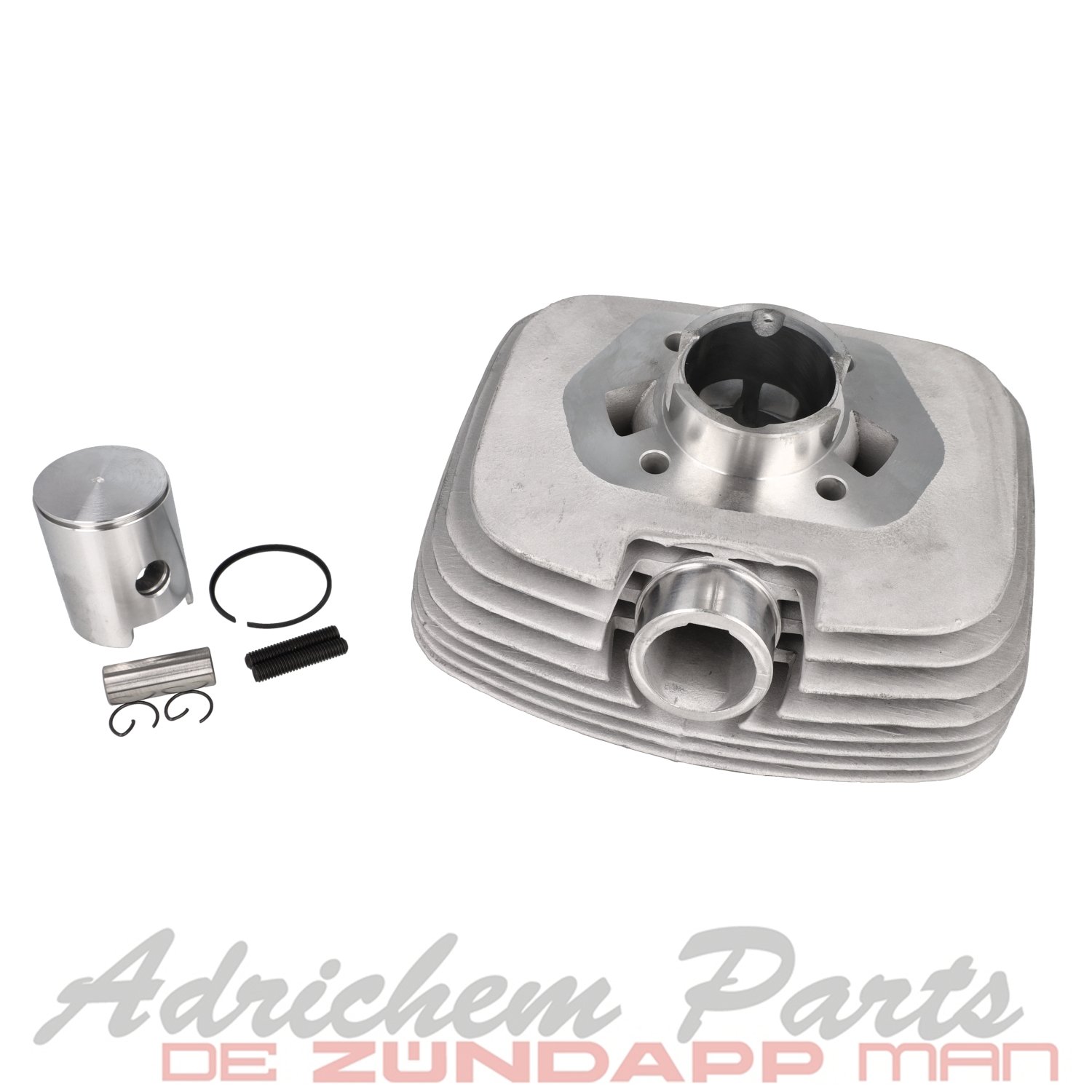 Cilinder Breitwand Chroom 39 mm Compleet