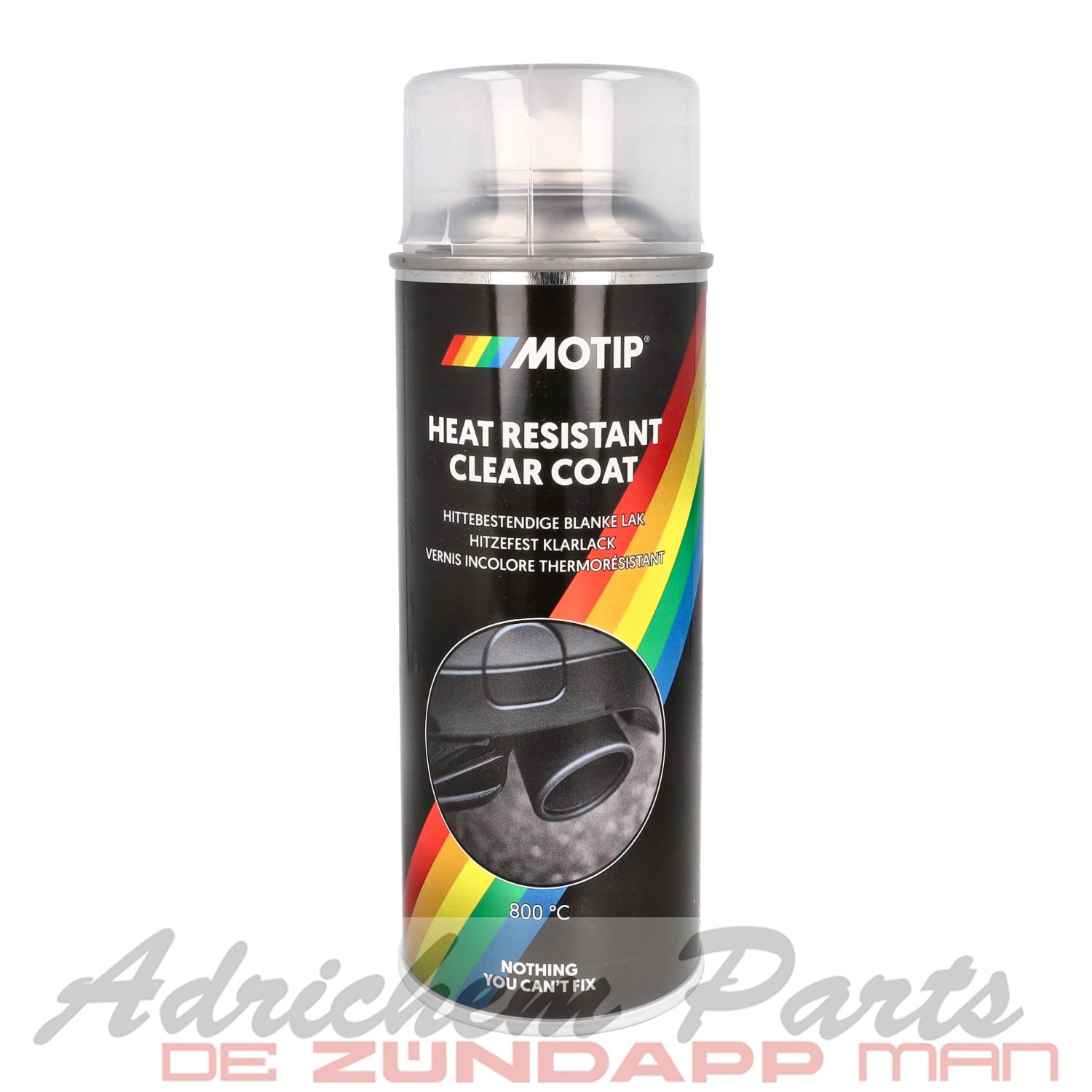 Motip Spuitlak 400 ml Spuitbus Blank Hittebestendig