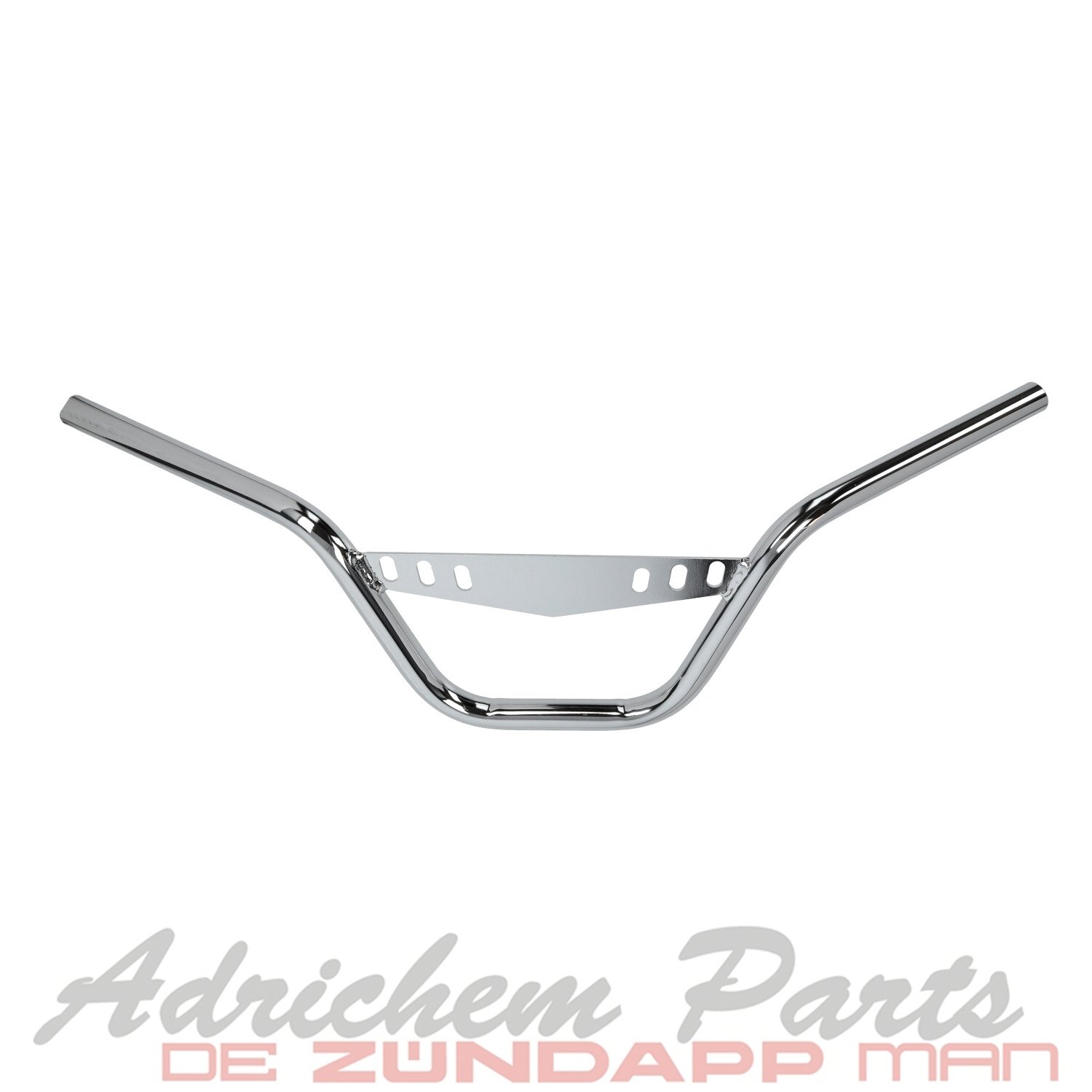 Stuur (made in EU) universeel mod. cross vleugel embleem chroom kreidler, zundapp z100-13.106