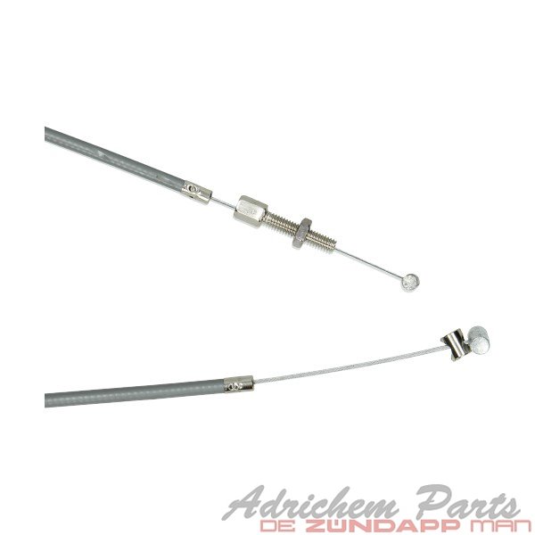 Zundapp Versnellingskabel Grijs + 15 cm Compleet