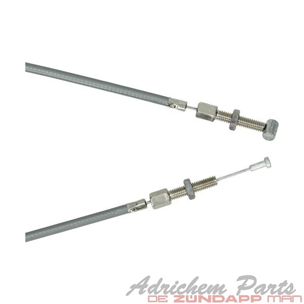 Zundapp KoppelingsKabel Grijs + 15 cm Compleet