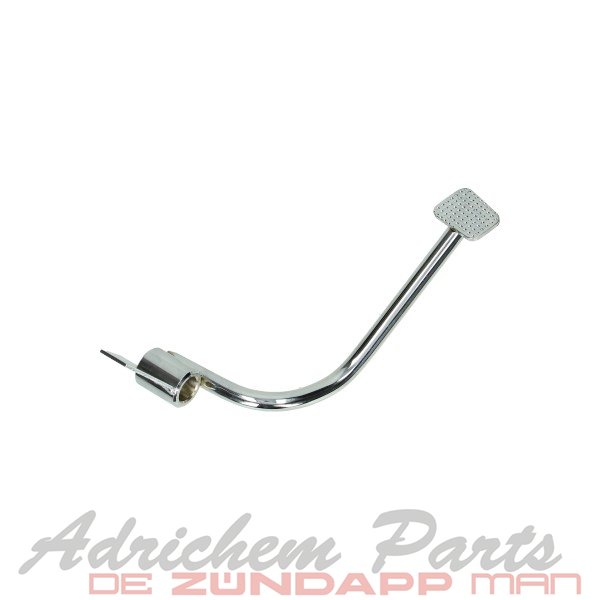 Voetrempedaal Chroom Type 529/530 Voor Voetsteunonderbouw