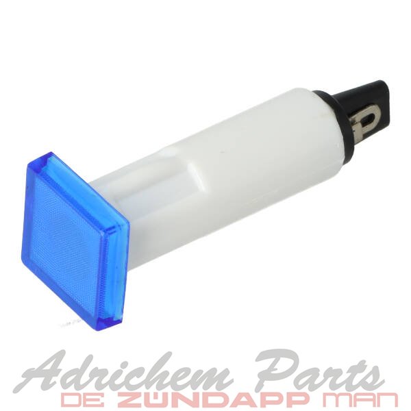 Signaallicht Blauw met Lamp 12V 1,2W